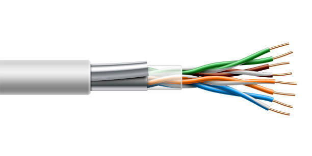 fibre optic network cable